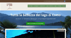 Desktop Screenshot of campinglavedo.it
